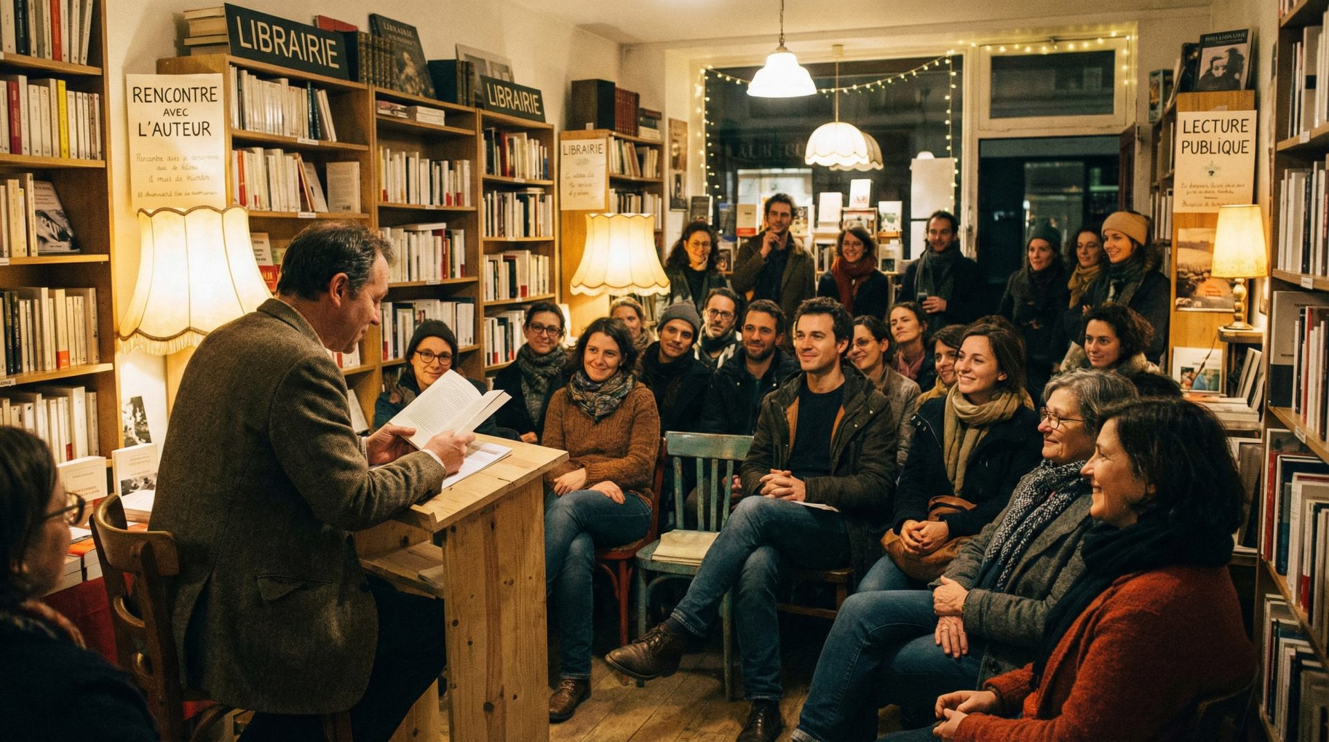 Événement lecture à la librairie Carnot Vichy - rencontre avec un auteur